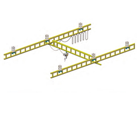 懸掛式剛性軌道起重機